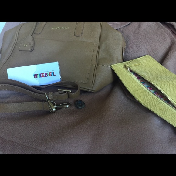 Patrice Breal Brown Bag with Sling, Card and Pouch - Picture 3 of 7